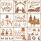 Christmas Stencils for Painting on Wood Walls Crafts Canvas 6"L x 6"W